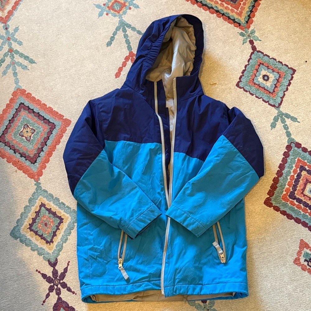 Lands' End Blue coat